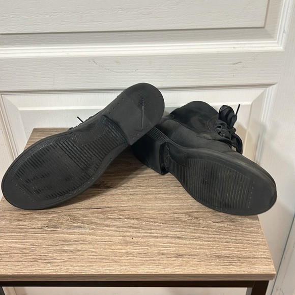 LEVIS WOMEN LEATHER BLACK BOOTS IN SIZE 9 - Picture 7 of 10